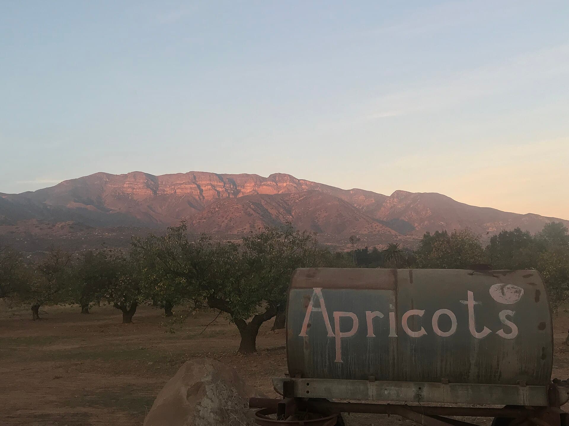 Upper Ojai and the Topa Topa bluffs, a common listing area for AB-38 clearance